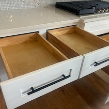 Atlanta empty kitchen drawers