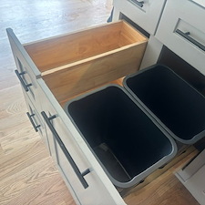 Atlanta kitchen trash drawer
