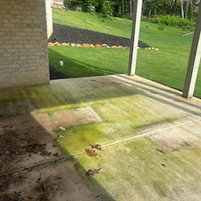 Atlanta patio property cleanup